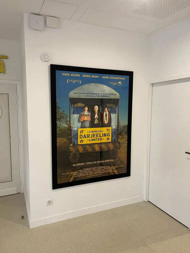 Bureaux : affiche de cinéma encadrée