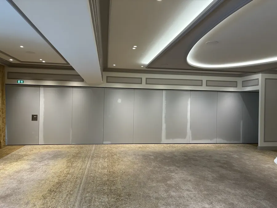 Hôtel Negresco, Nice : avant : cloisons techniques grises